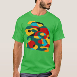 Surreal Shapes Miro Inspired 10 T-Shirt