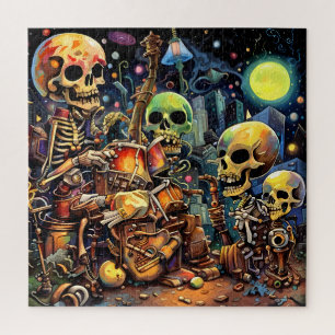Surreal Skeletons I Jigsaw Puzzle