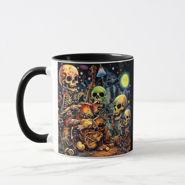 Surreal Skeletons I Mug (Left)