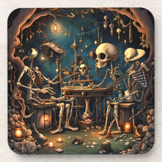 Surreal Skeletons III Coaster