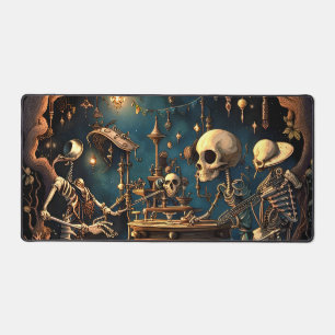 Surreal Skeletons III Desk Mat