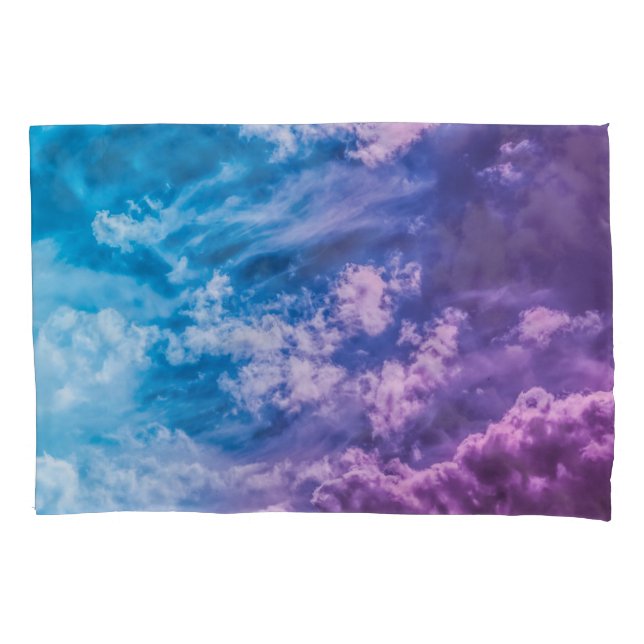 Surreal sky, dreamy abstract art. pillowcase (Front)