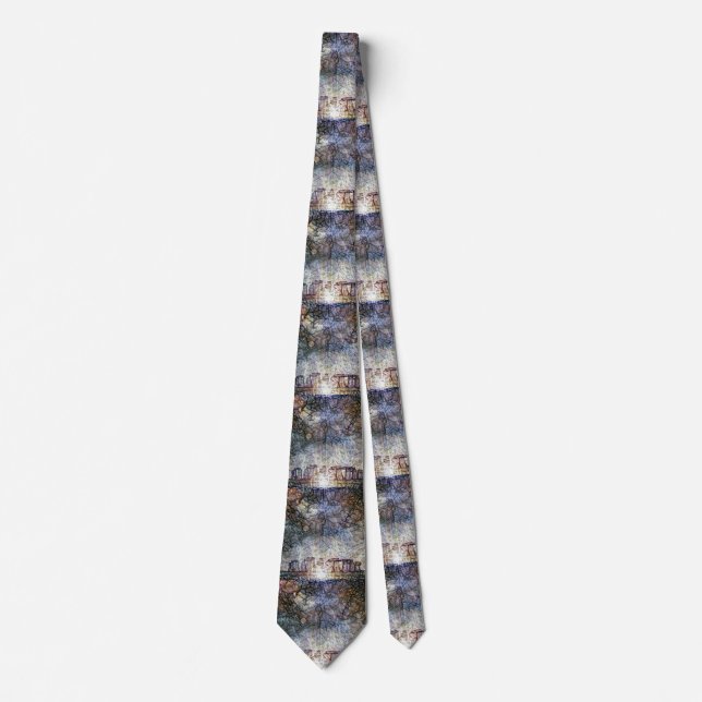 Surreal Stonehenge Tie (Front)