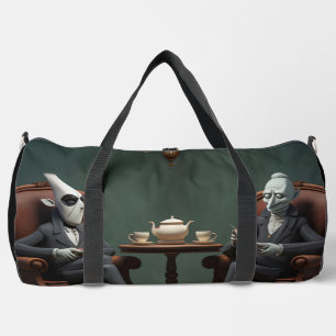 Surreal Tea time on the weird side. 15 Duffle Bag