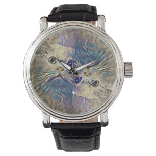 Surreal Turkish cat portrait ... watch