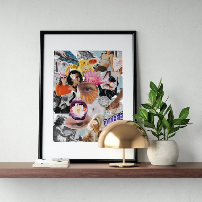 Surreal vintage crazy art  poster (Creator Uploaded)