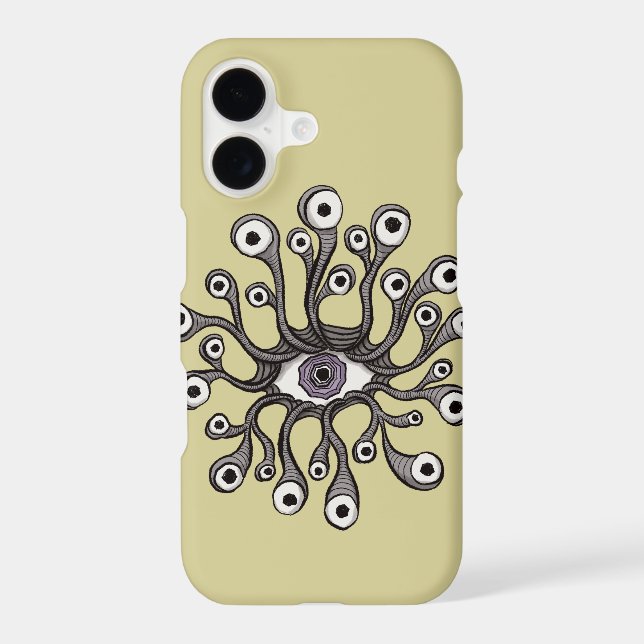 Surreal Weirdcore Eye Tentacle Artwork (Back)