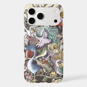 Surreal Whimsical Birds Art Phone Case