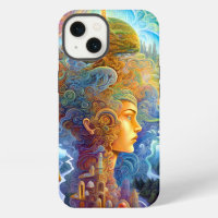Surreal Woman Landscape Fantasy Art