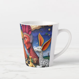 Surreal World of Ulysses Latte Mug