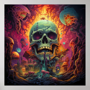 Surreal world poster