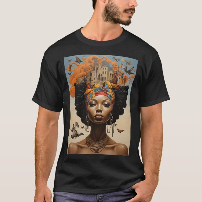 Surrealism Art Form : Black History Month T-Shirt (Front)
