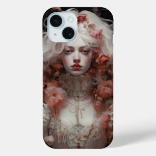 Surrealism Baroque Girl iPhone 15 Case