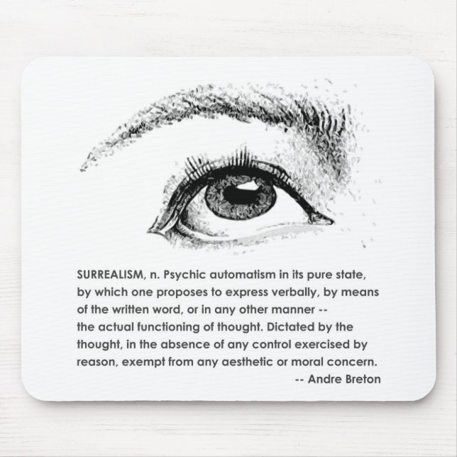 Surrealism Defined Mouse Mat (Front)