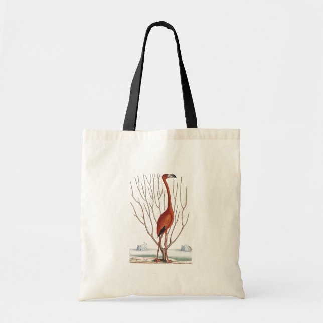 Surrealism Giant Flamingo Castesby art Tote Bag (Front)