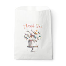 Surrealist, Balloons and Birthday Cake Thank You