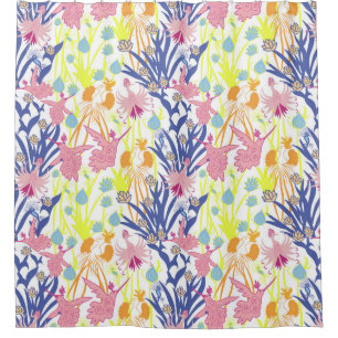 Surrealistic Garden Shower Curtain