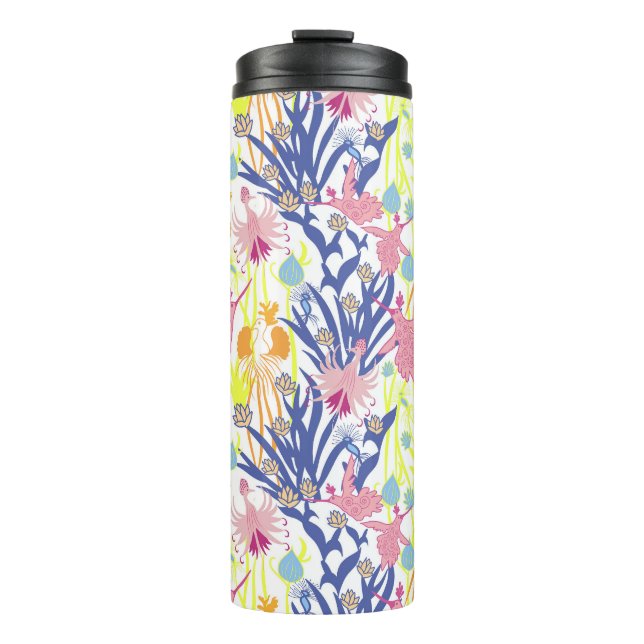 Surrealistic Garden Thermal Tumbler (Front)