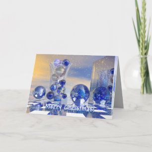 Surrealistic Merry Christmas card