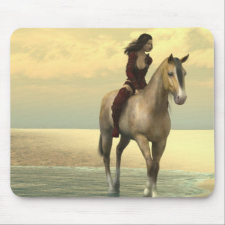 Surreality - Girl on a Horse Mouse Mat