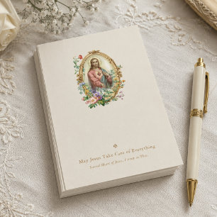 Surrender Novena Enclosure Prayer Sacred Heart Card