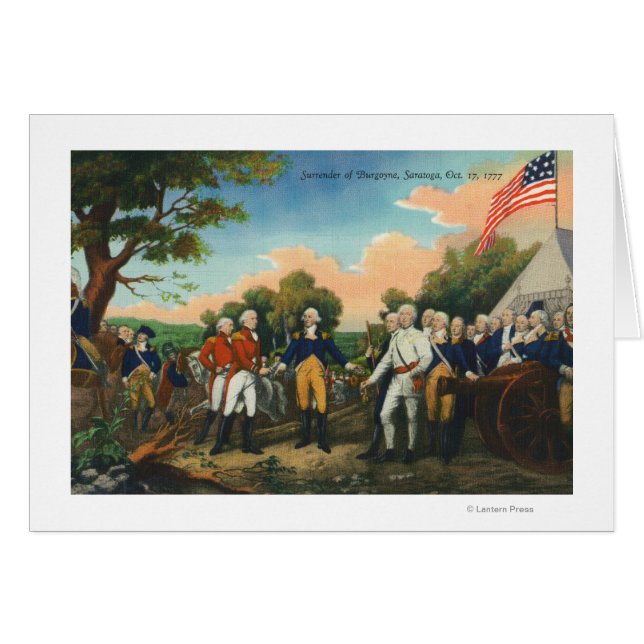 Surrender of Burgoyne (Front Horizontal)