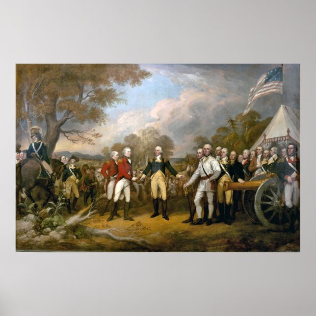 Surrender of General Burgoyne - 1822 Poster (Front)