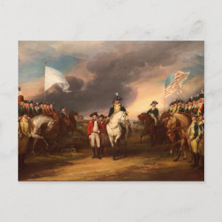 Surrender of Lord Cornwallis by John Trumbull 1820 Postcard