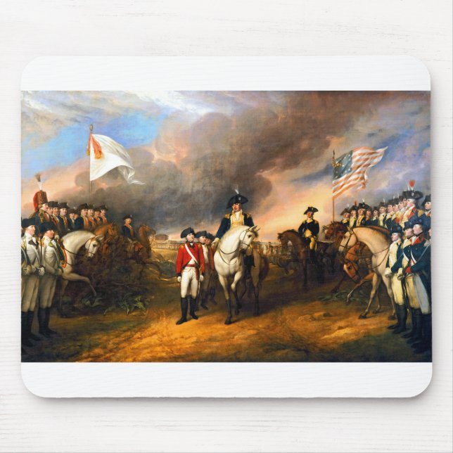 Surrender of Lord Cornwallis Mouse Mat (Front)