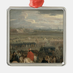 Surrender of the Citadel of Cambrai Metal Tree Decoration