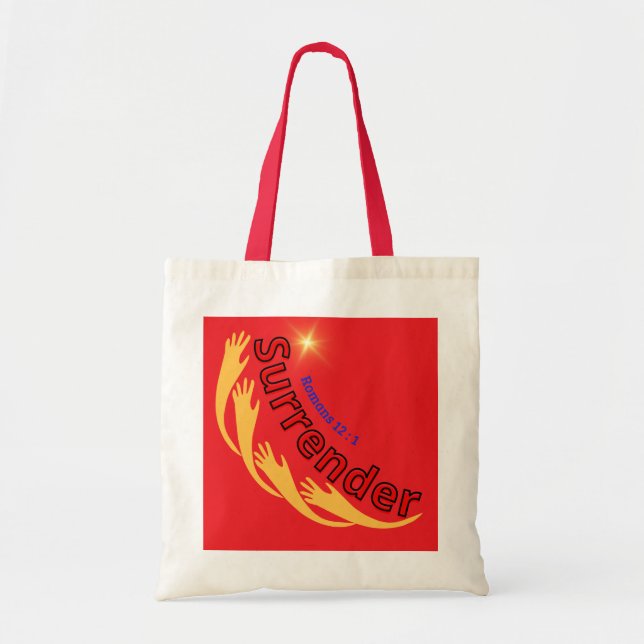 Surrender (Romans 12:1) ToteBag Tote Bag (Front)