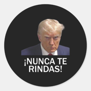 Surrender Trump August 2023  Classic Round Sticker