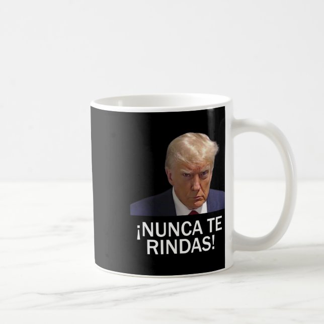 Surrender Trump August 2023  Coffee Mug (Right)