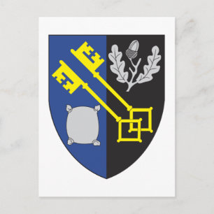 Surrey Coat of Arms Postcard