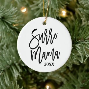 Surrogate Christmas Gift Ornament