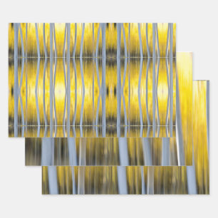Surrounded by Aspen trees Wrapping Paper Sheet