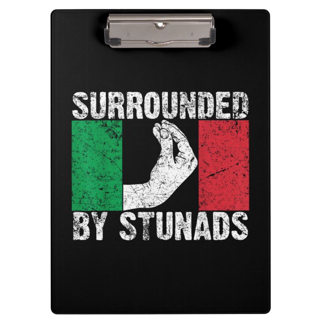 Surrounded by Stunads Clipboard (Front)