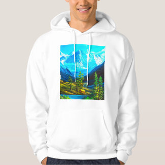 Surrounded by the snow-capped Alps... Hoodie