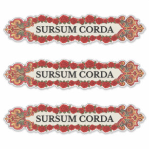 Sursum Corda Vintage Rose Catholic 