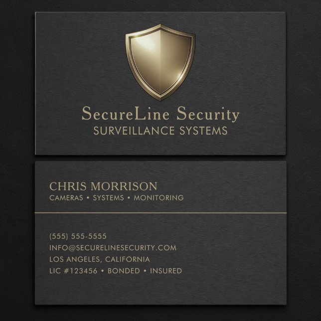 Surveillance Systems Business Card (Creator Uploaded)