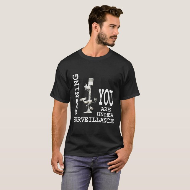Surveillance video cameras T-Shirt (Front Full)