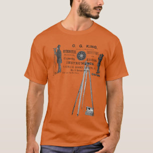 SURVEY LAND SURVEYOR 1856 Boston Ad T-Shirt