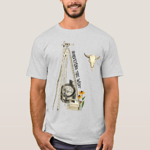 SURVEY WESTERN LAND SURVEYOR OLD WEST T-Shirt