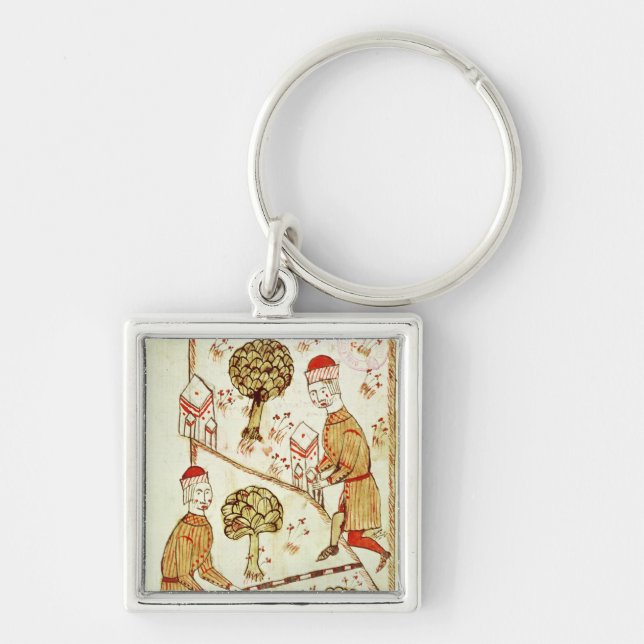 Surveying and demarcation of land key ring (Front)