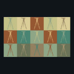 Surveying Pop Art Poster<br><div class="desc">Surveying Pop Art. If Surveying is your hobby,  occupation,  or obsession,  show it with great Surveying t-shirts,  mugs,  stickers,  and more.  They're also great gifts for other Surveying fans!</div>