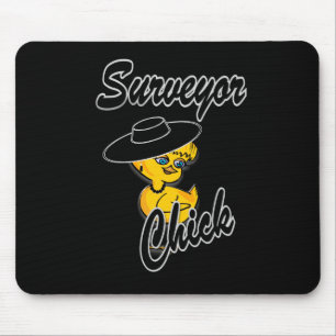 Surveyor Chick #4 Mouse Mat