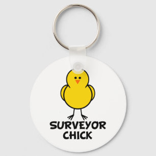 Surveyor Chick Key Ring