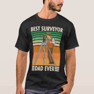 Surveyor geodesy surveying engineer theodolite pro T-Shirt