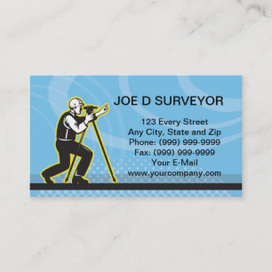Surveyor Surveying Technician Business card