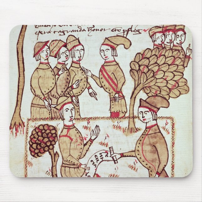 Surveyor with his Workers Mouse Mat (Front)